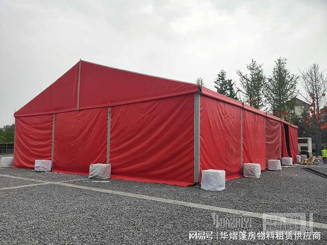 洛阳篷房帐篷搭建厂家带您走进活动现场(图2)