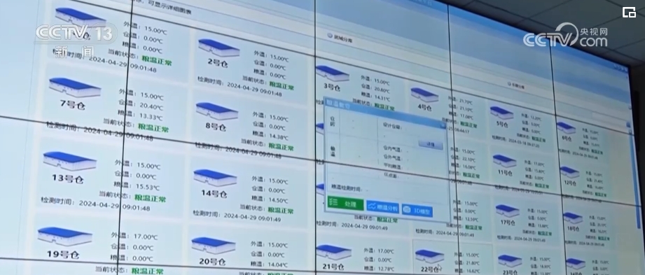 央视《朝闻天下》聚焦德州：粮库“戴”上遮阳帽粮食上“云”智能监控(图5)