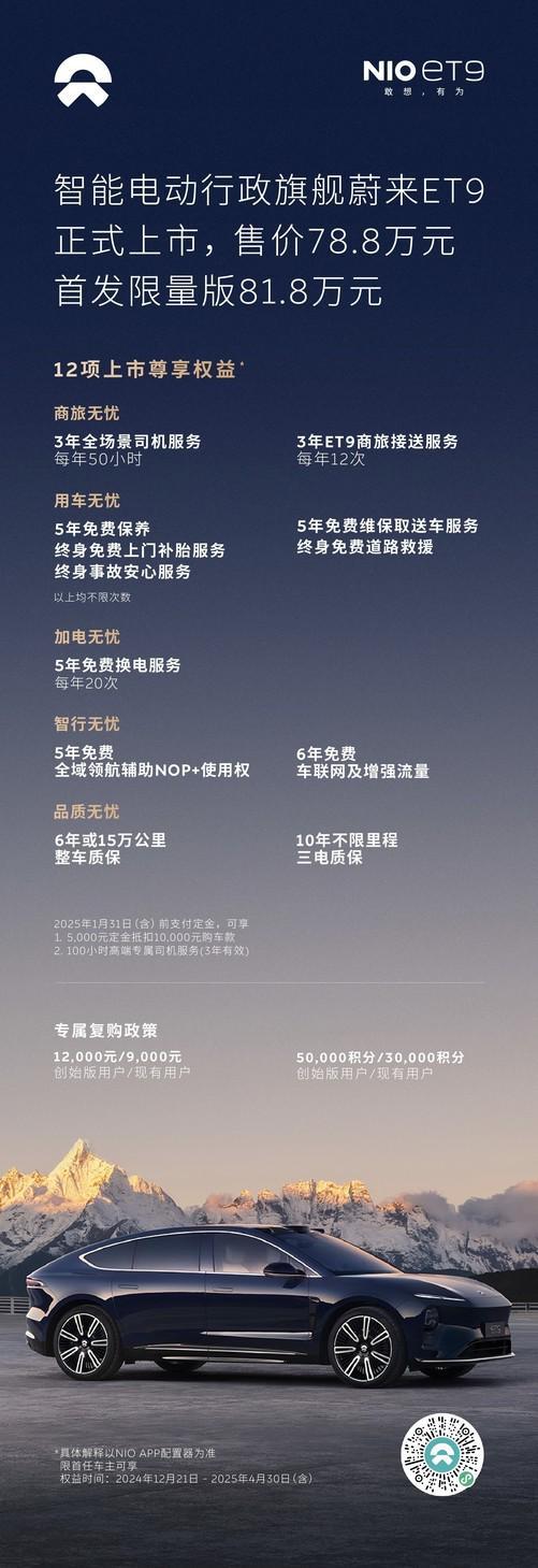 蔚来NIODay2024发布会汇总第三品牌萤火虫预售价1488万(图12)