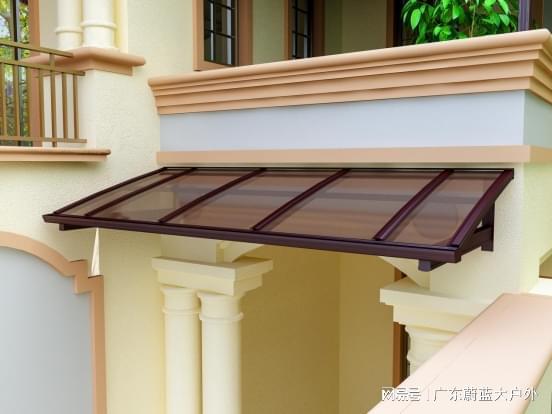 PG电子平台：铝合金雨棚风格多变随心搭(图2)