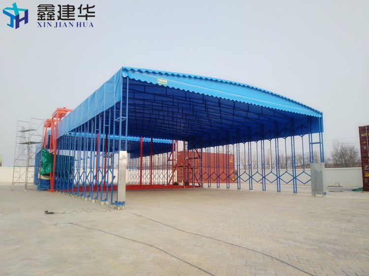 上海松江区可移动推拉棚批发定制_鑫建华(图2)