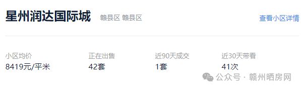 交房一年半后赣州这个自带商业综合体的小区迎来二手房成交(图6)