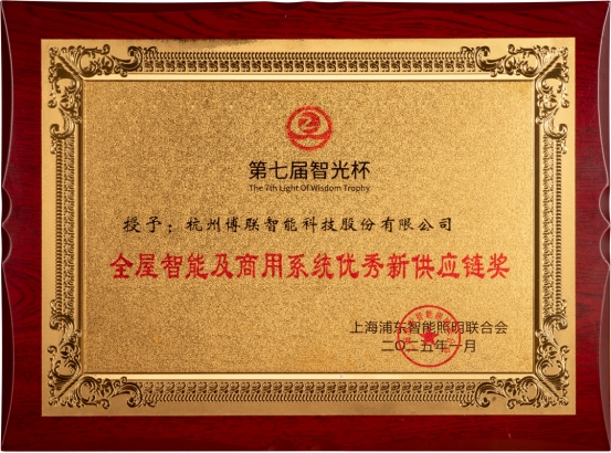 博联智能闪耀智光杯揽获双奖彰显行业领航实力！(图8)