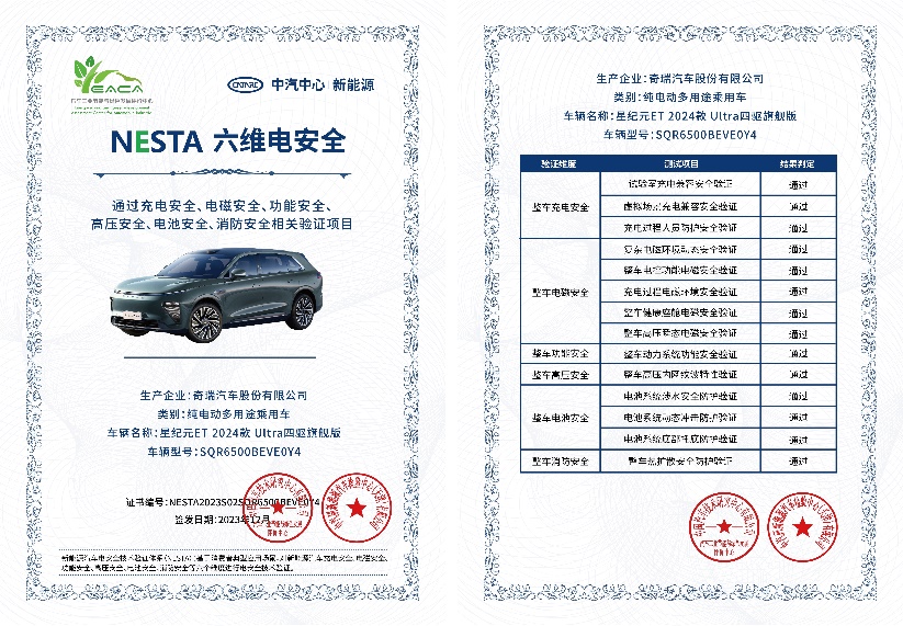 安全是最大的豪华！2025款星纪元ET1728万起(图12)