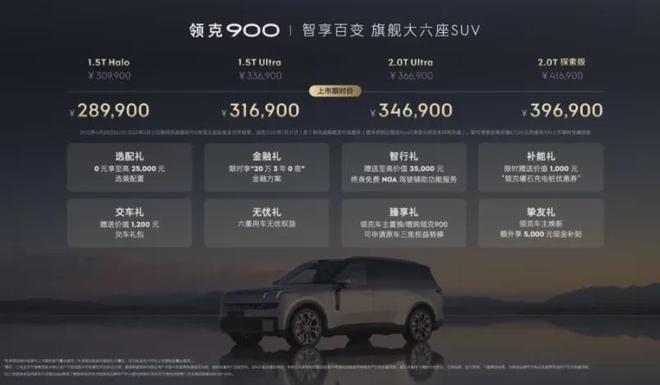 跳出配置竞赛泥潭！从领克900解码高端化战略的“敢”与“不同”(图5)