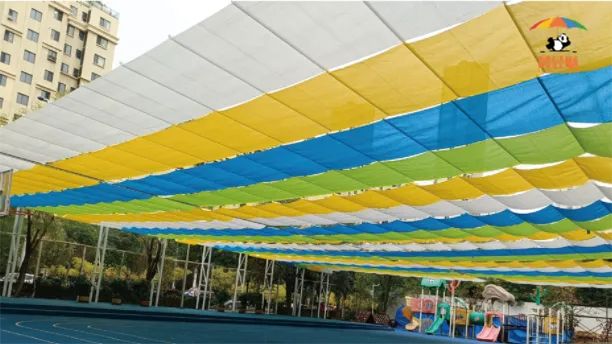 风轻飏｜校园遮阳定制服务商——让孩子们享受安全、舒适与清凉(图4)