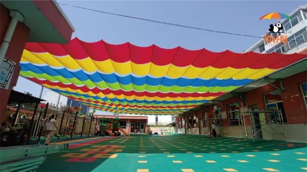 风轻飏｜校园遮阳定制服务商——让孩子们享受安全、舒适与清凉(图7)