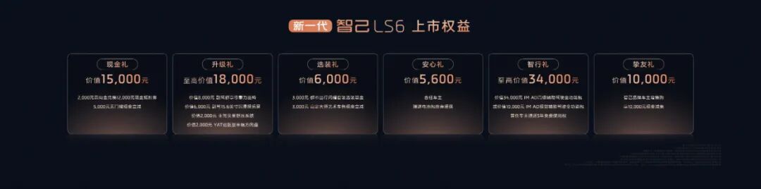 新一代智己LS6权益售价1979万起增程版纯电续航450km(图9)