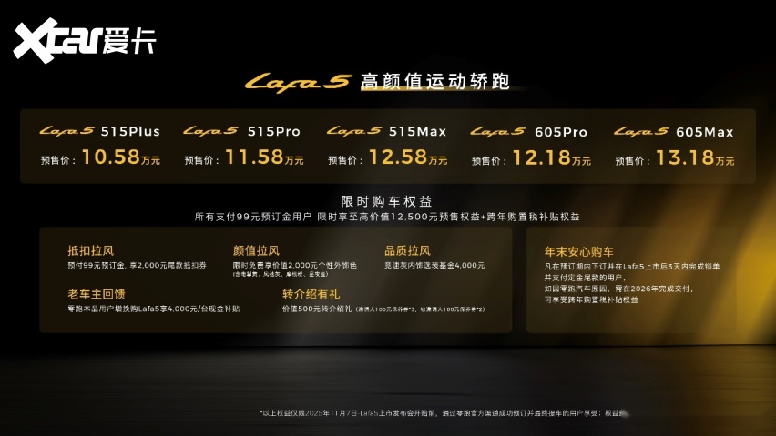 PG电子科技：预售价1058-1318万潮流个性“单品”零跑Lafa5高能上场(图2)