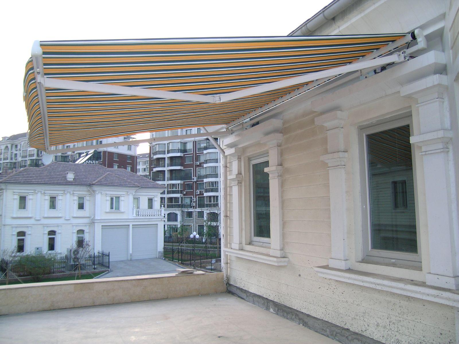 PG电子科技：遮阳雨棚如何安装？设计方案遮阳雨棚比较好的生产厂家？(图1)