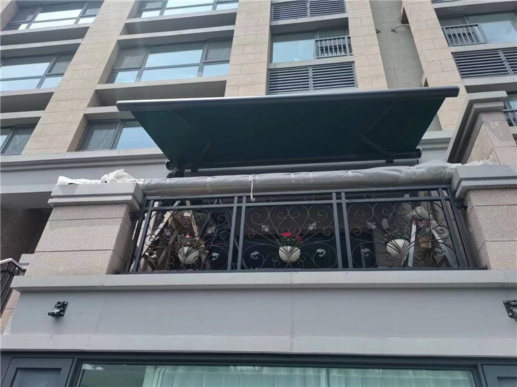 PG电子平台：北京定制庭院全盒式遮阳篷(图4)